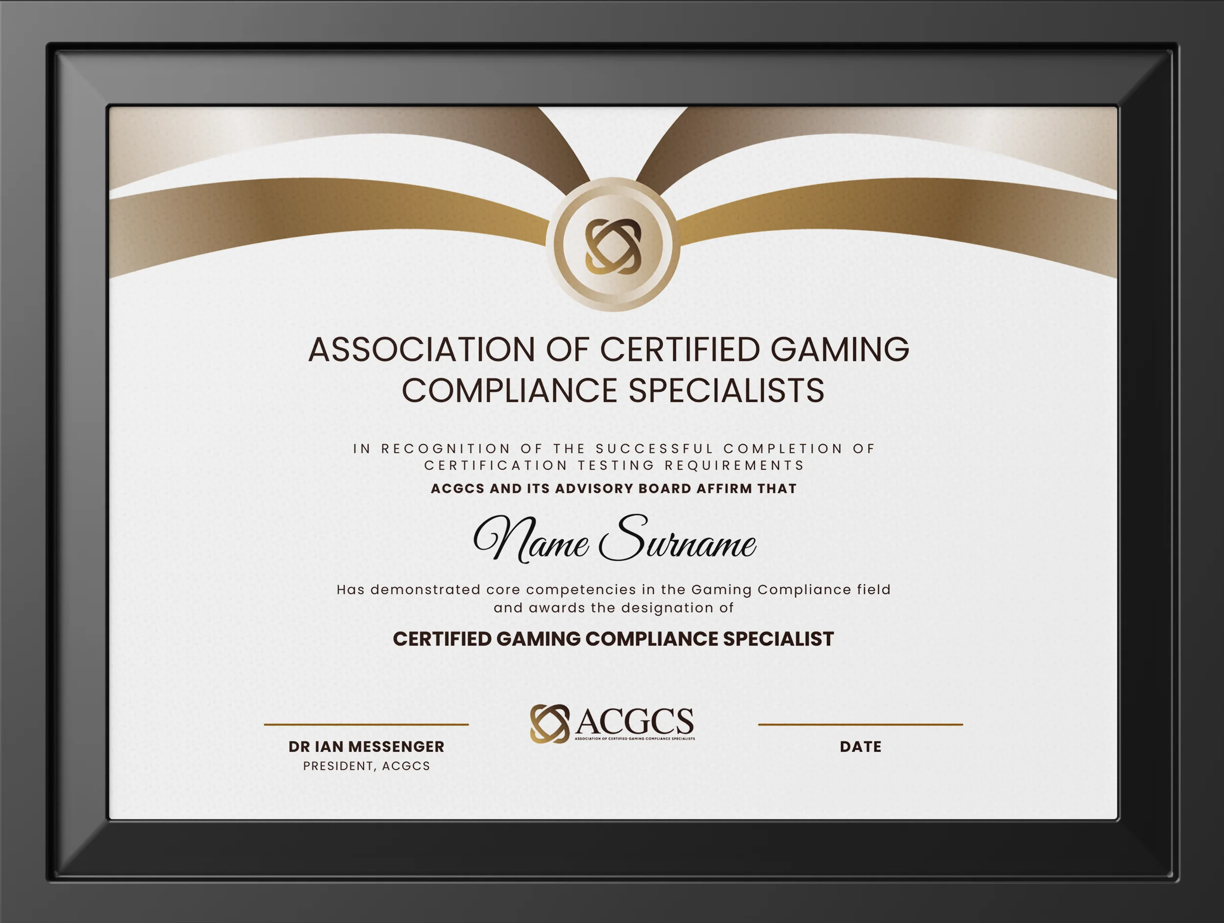 拉斯维加斯博彩监管委员会牌照徽章